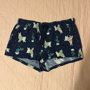 Old Navy Llama Pajama Shorts